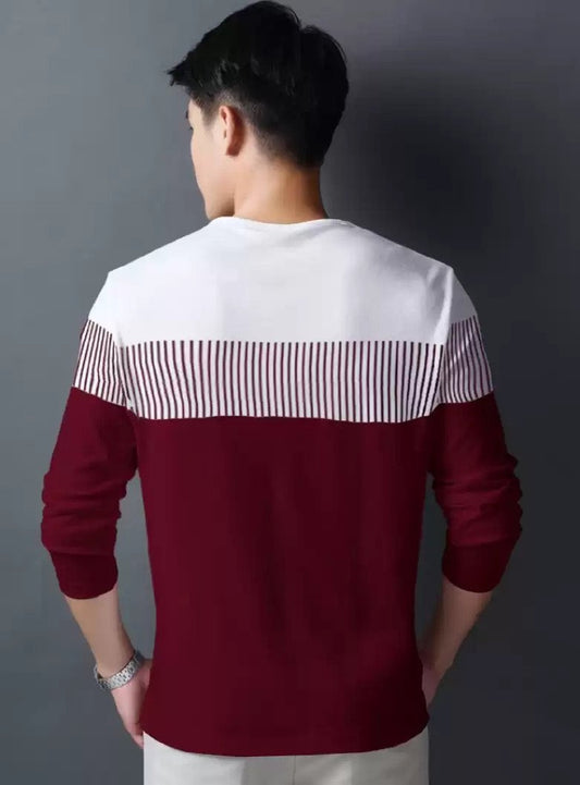 Men's Casual Cotton Printed T-shirt