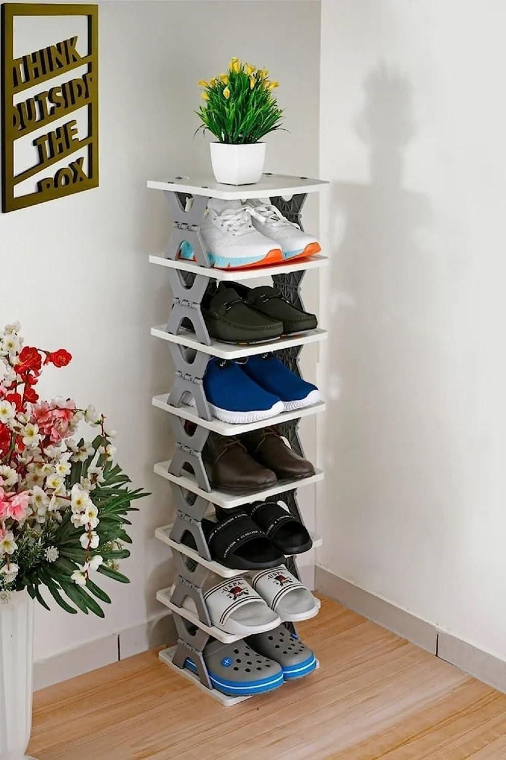 "Smart Foldable Shoes Rack – 6 Tier" Pack of 1