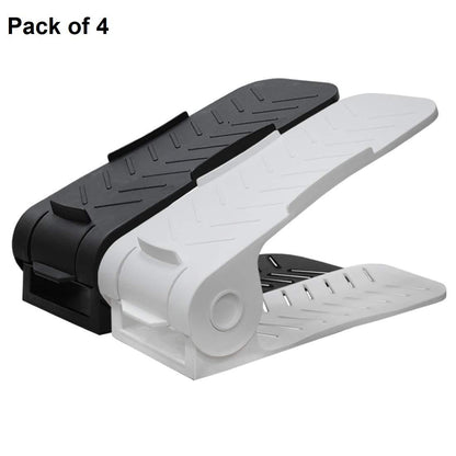 Adjustable Shoe Storage cum Organizer, Pack of 4 pcs.
