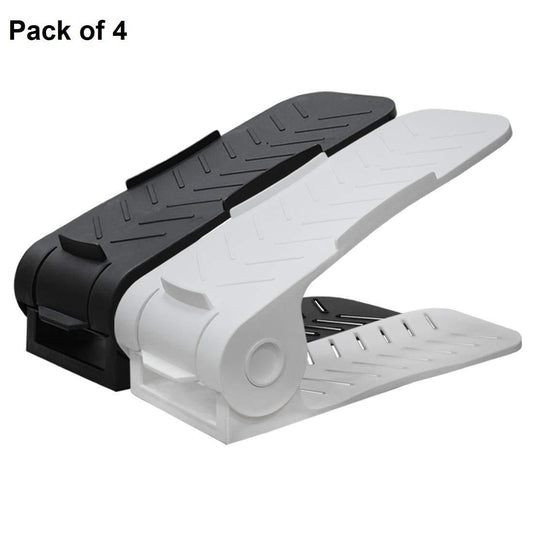 Adjustable Shoe Storage cum Organizer, Pack of 4 pcs.
