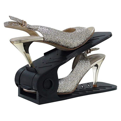 Adjustable Shoe Storage cum Organizer, Pack of 4 pcs.